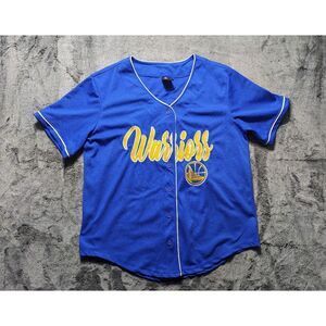 Unk NBA Golden State Warriors Jersey Women's Size Large Blue